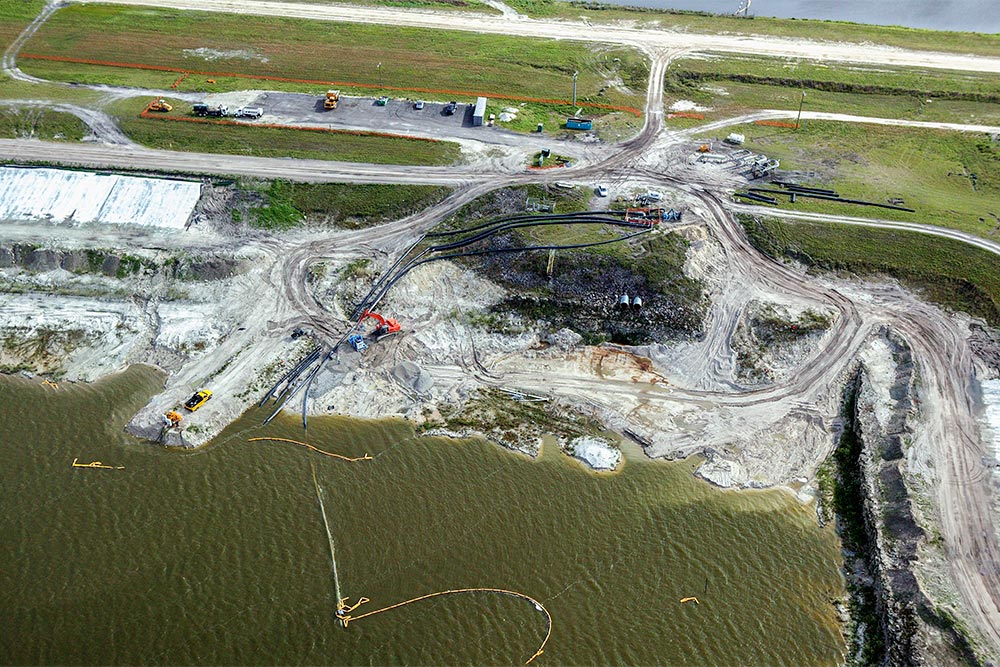 L-8 Reservoir Construction, January 2014