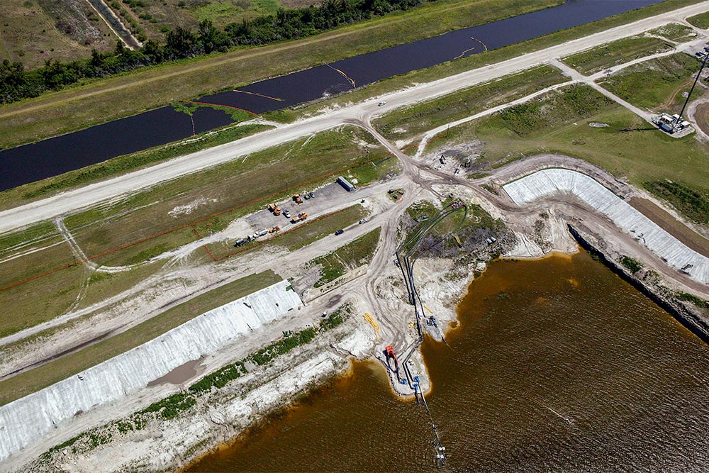L-8 Reservoir Construction, March 2014